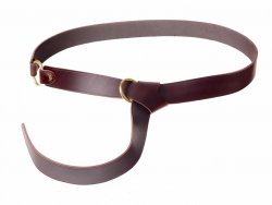Medeival ring belt - brown