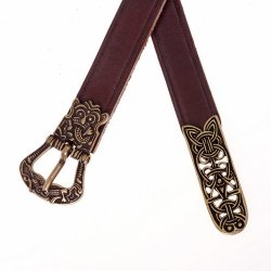 Strap end with matching buckle