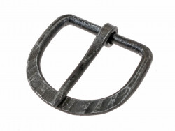 Hand-forged iron buckle