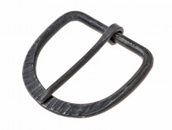 Hand-forged iron buckle