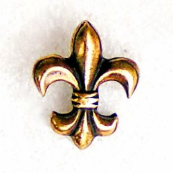 Lily shaped medieval stud