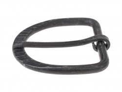 Medieval iron buckle