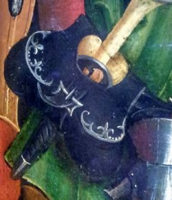 Kidney bag - Medieval painting