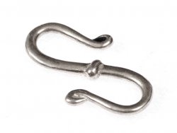 Jewelry hook - silver plated