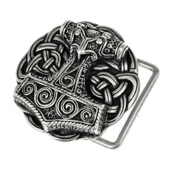 Thor's Hammer buckle - detail