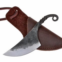 Viking neck-knife with sheath