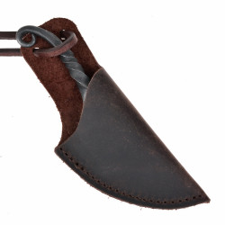 Viking neck-knife with sheath
