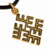 Ugunskrusts charm - bronze