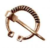 Baltic ring brooch replica - bronze