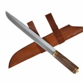 Viking Seax with leather sheath