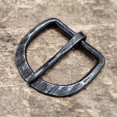 Forged buckle / Hammer Marks - for 3 cm