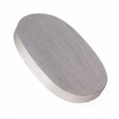 Steel endcap for knife handles