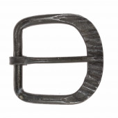 Hand-forged medieval buckle