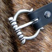 Late Medieval Leather Belt - 2 cm