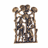 St. Albans head badge - bronze