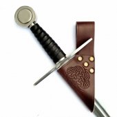 Celtic pattern sword holder