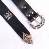 Borre style belt with fittings