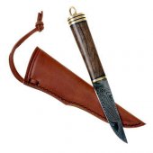 Viking knife with walnut handle
