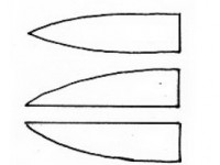 Messer - Klingenformen im Mittelalter