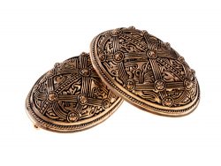 Tortoise brooch replicas - bronze