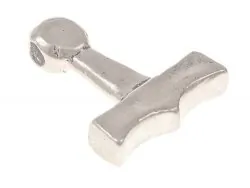 Thor's Hammer in silver plated