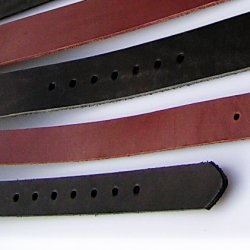 belt straps - split leather
