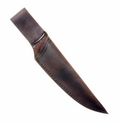 Medieval leather knife sheath