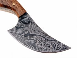 Damascus knife  - blade detail