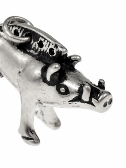 Celtic boar figurine - detail