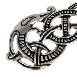 Viking serpent pendant - detail