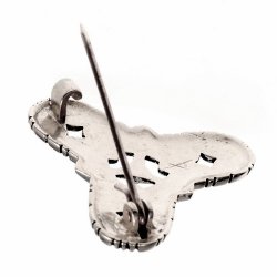 Kleeblattfibel - R�ckseite