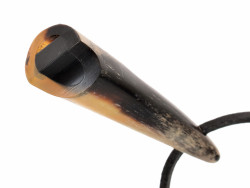 Horn-Pfeife aus dem Mittelalter