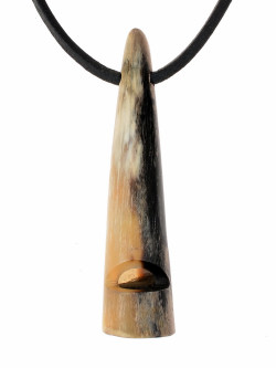 Horn-Pfeife aus dem Mittelalter