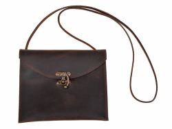Medieval shoulder bag - brown