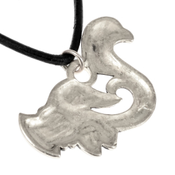 Finnish Viking bird amulet - backside