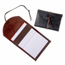 Leder-Buchh�lle - Details
