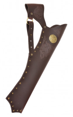 Medieval style quiver - brown