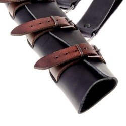 LARP sword hanger - black/brown