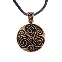 Amulet Triskele - Bronze