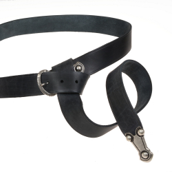 Alamannischer G�rtel - schwarz / silber