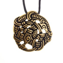 Midgard Serpent amulet