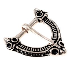 Anglo-Saxon buckle - silver plated