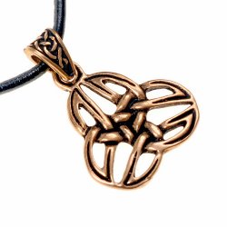 Amulett keltische Triade - Bronze