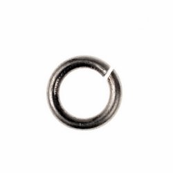 Jump ring - silver plated