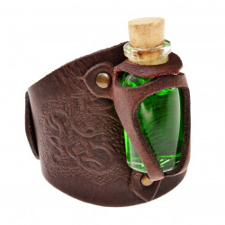 Wristband with LARP potion bottle