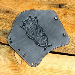 Celtic embossed bracer