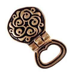 Avar belt hanger fitting - bronze