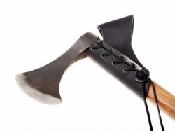 Weapon holder with axe
