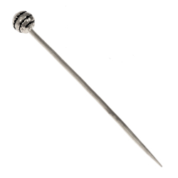 Mittelalterliche Koftuchnadel - Silber