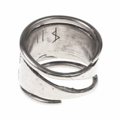 Viking finger ring replica - back side